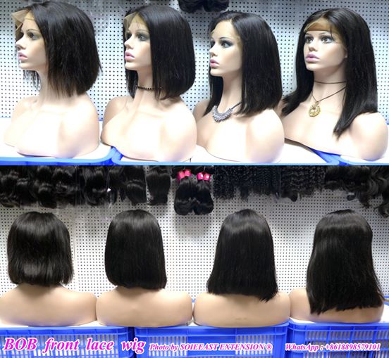 bob cut lace wig 