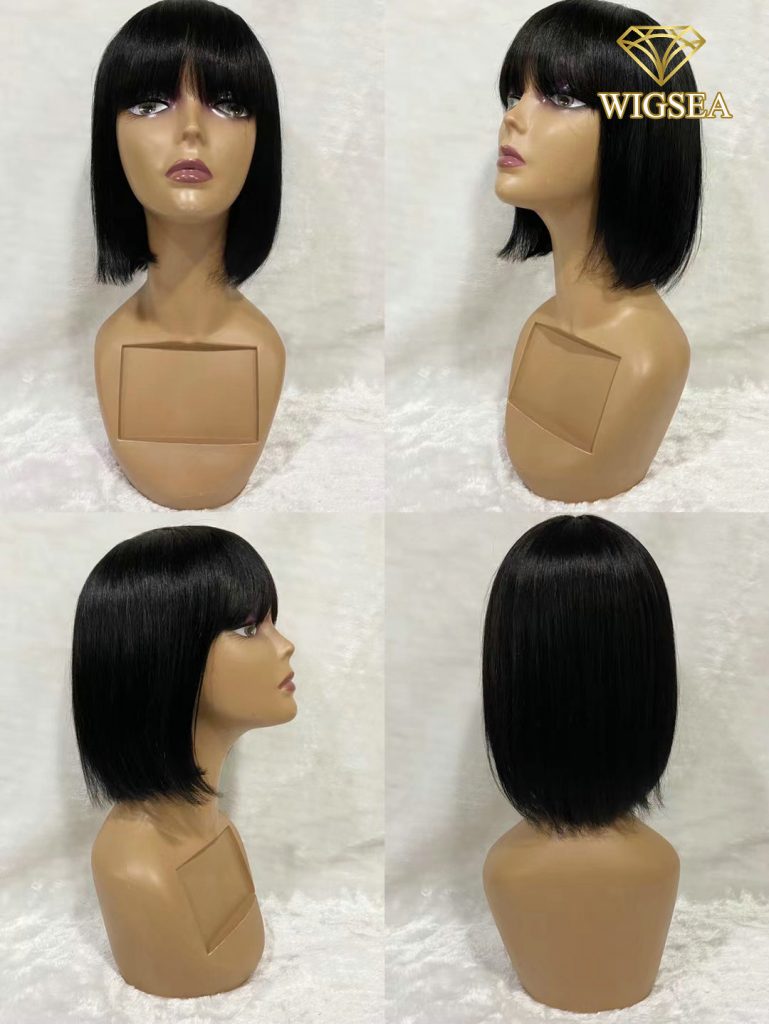 bob cut Lace Front Wigs