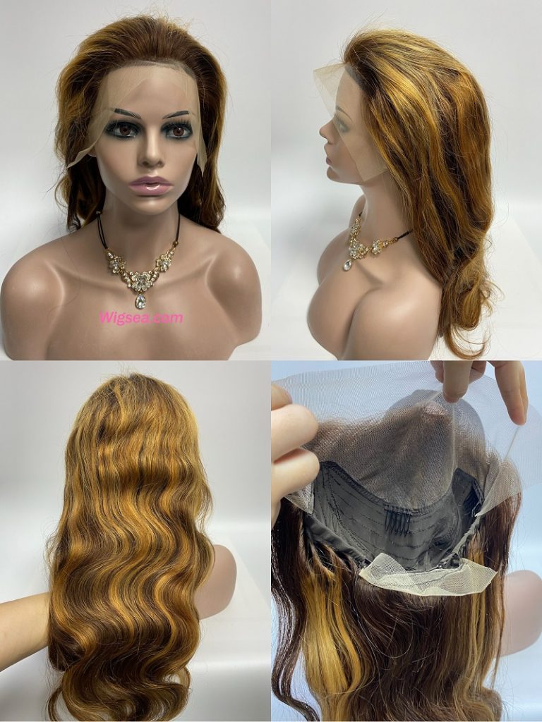 piano color Lace Front Wigs